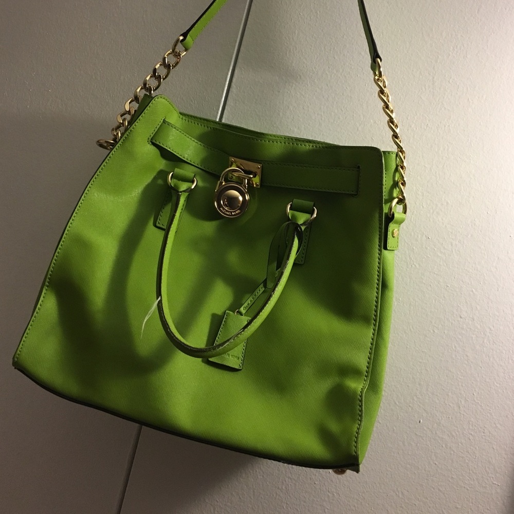 Michael Kors Large 🍀 Lime Green Tote